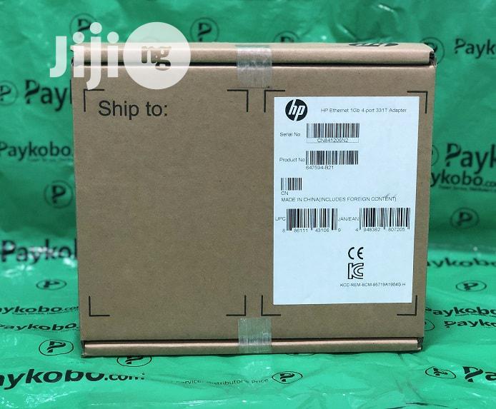 Hp 647594-B21 Ethernet 1gb 4-Port 331t Network Adapter
