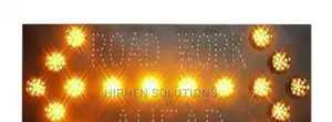 Road Works Guide Sign Solar Traffic Signal
