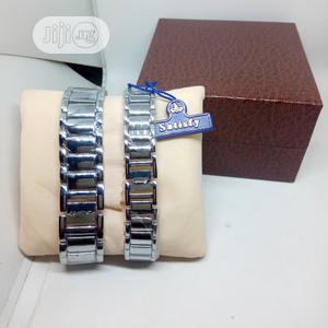 Satisfy Couples Chain Wrist-Watch - Silver