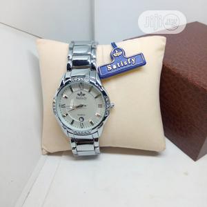 Satify Men's Chain Wrist Watch - Silver