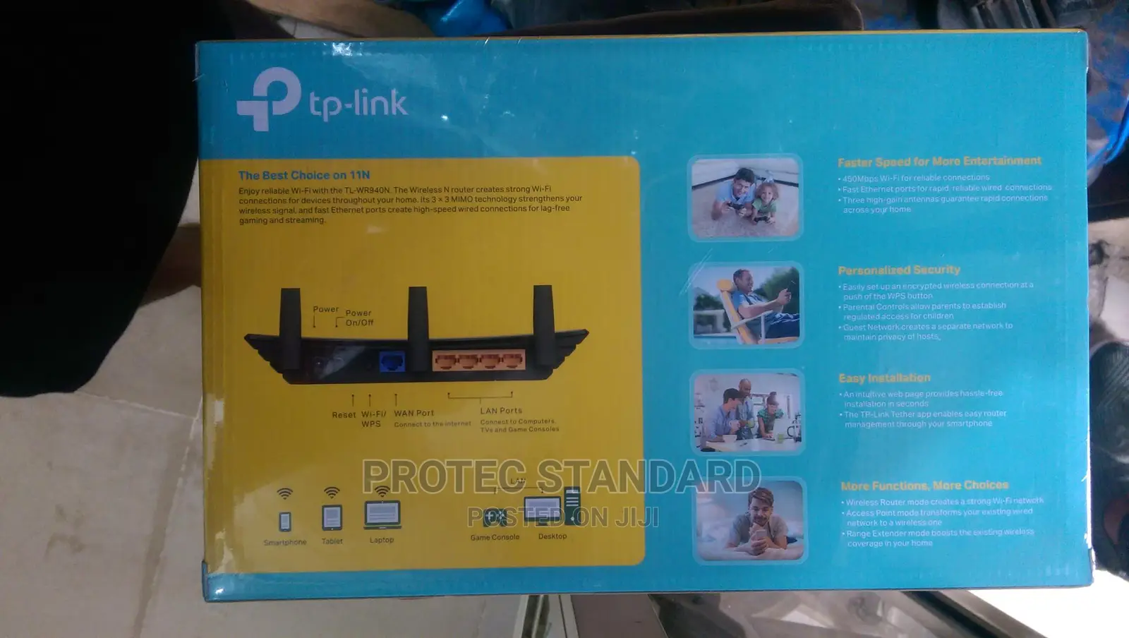 Tplink Router 450 Mbps 3pole