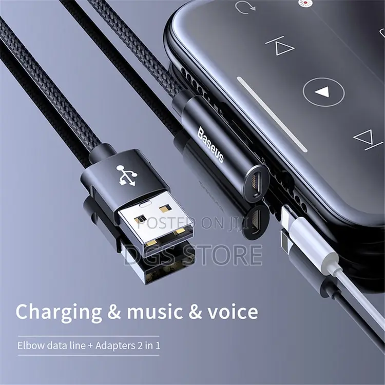 Baseus Rhythm Bent Connector Audio Cable