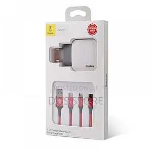 Photo - Baseus Charge Set 3in1 Cable