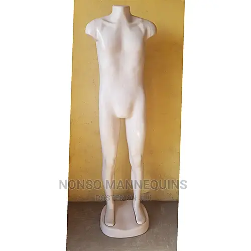Headless Armless Male Plastic Mannequins