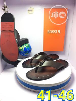 Original Italian Men Leather Slippers