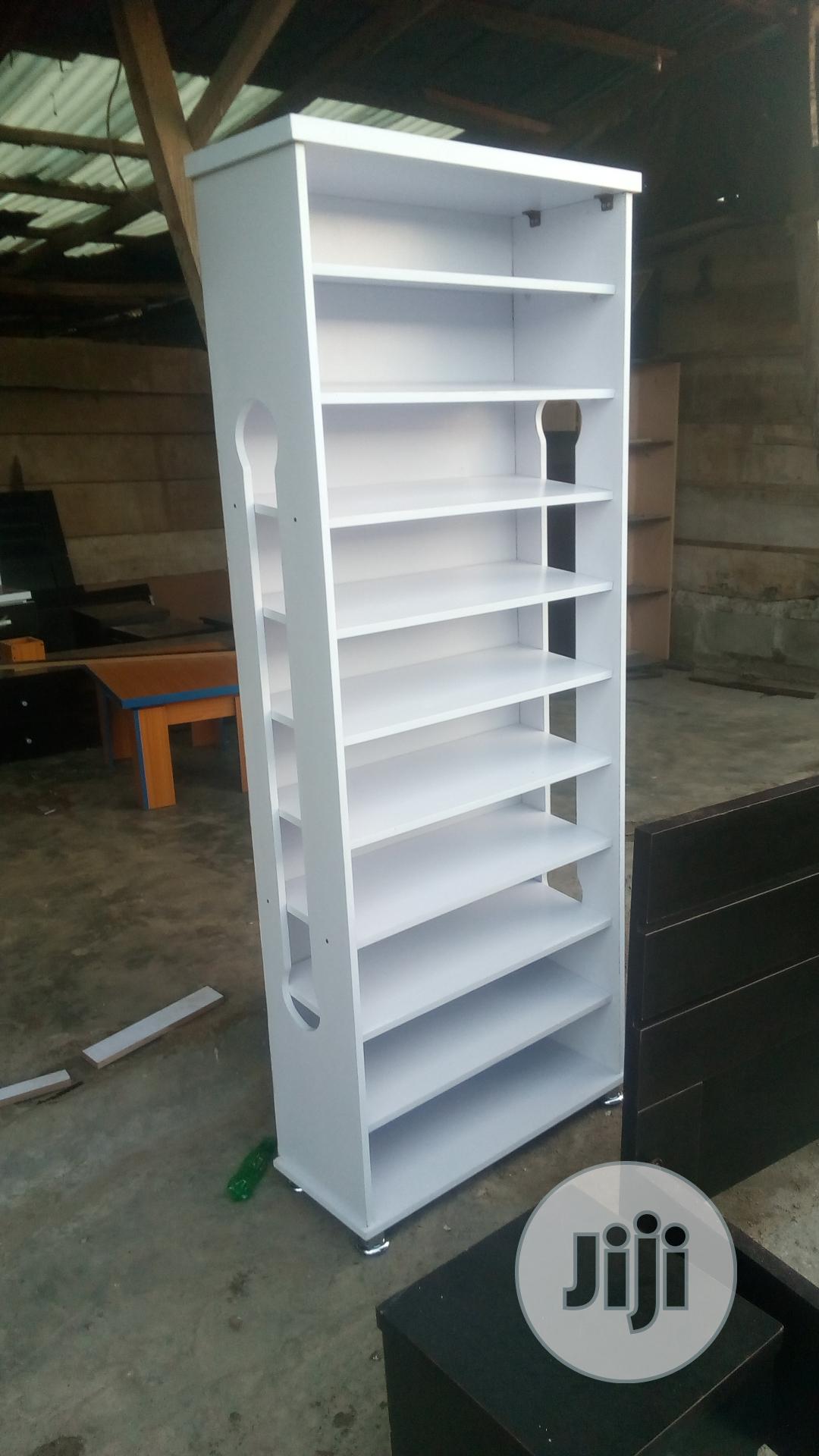 Available White Shoes Racks in Lekki Furniture, Noker Furnish Jiji.ng