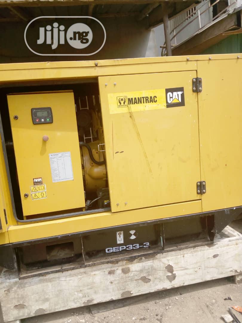 Almost New 33kva Cat Soundproof Diesel Generator