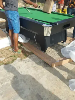 8ft Snooker Pool Table Green Felt