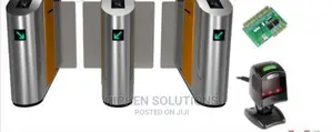 RFID Counter Sliding Access Gate Turnstile BY HIPHEN SOLUTIONS LTD