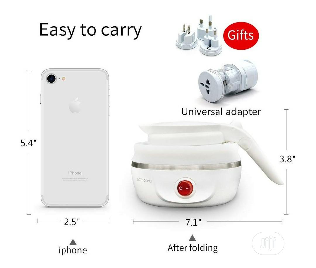 Collapsible Silicone Electric Kettle Travel Teapot