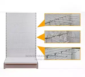 Display Single Sided Double Sided Supermarket Shelves