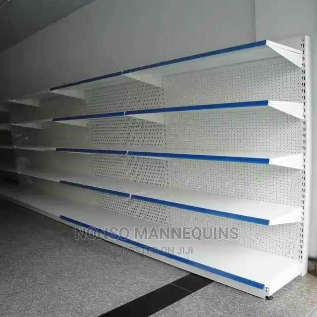 Display Single Sided Double Sided Supermarket Shelves