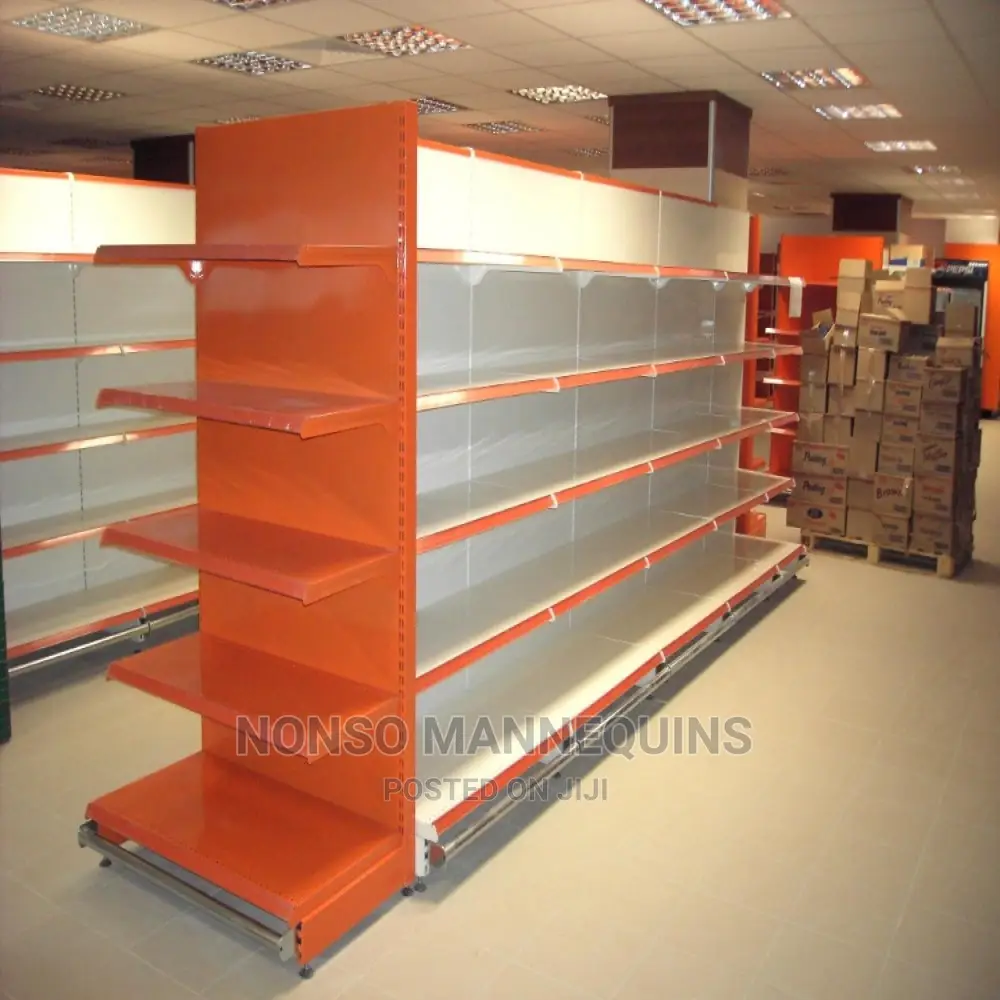 Display Single Sided Double Sided Supermarket Shelves