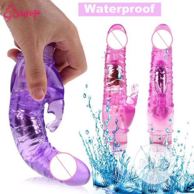 crystal rabbit sex toy Multispeed Crystal Dildo Vibrator Rabbit