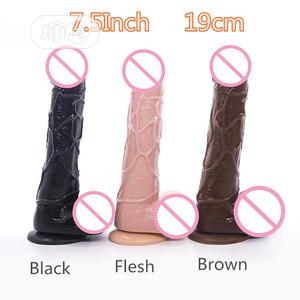19 Cm Silicone Dildo Realistic Women Masturbation Sex Toys