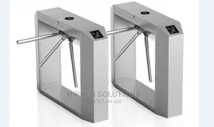 3 Arm Control RFID Card Reading Turnstiles BY HIPHEN SOLUTIONS LTD