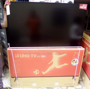 Lg 75" Smart Led Tv With 2years Warranty and Safe Delivry