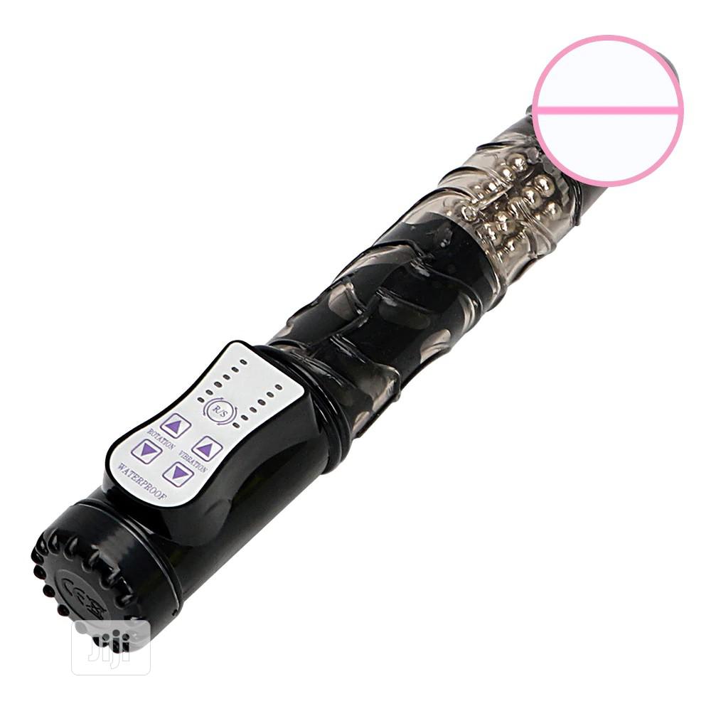 Black Clitoral Vaginal Stimulator Quiet Vibrator