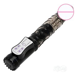 Black Clitoral Vaginal Stimulator Quiet Vibrator