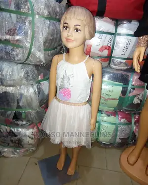 Female Kid Plastic Mannequin Display 5