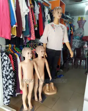 Female Kid Plastic Mannequin Display 5