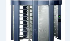 Blue Stainless Steel Turnstile