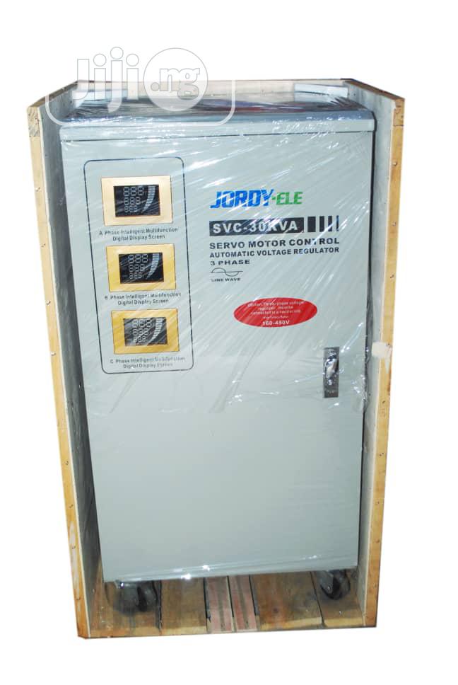 30kva 3phase Servo Central Industrial Stabilizer