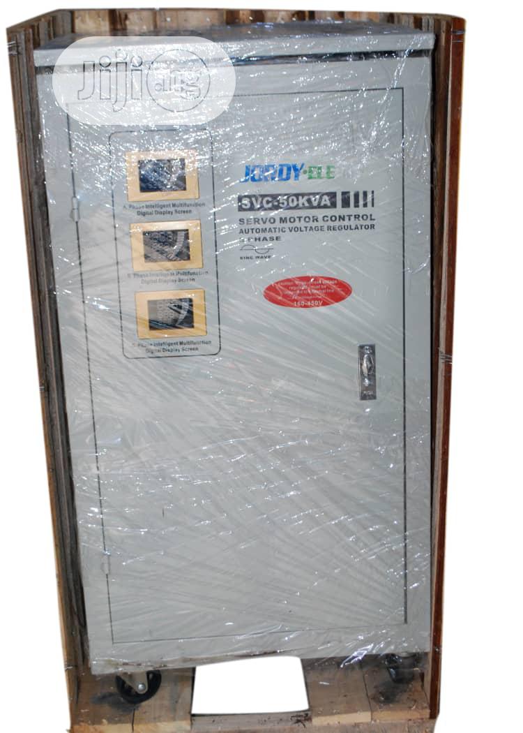 50kva 3phase Servo Central Industrial Stabilizer