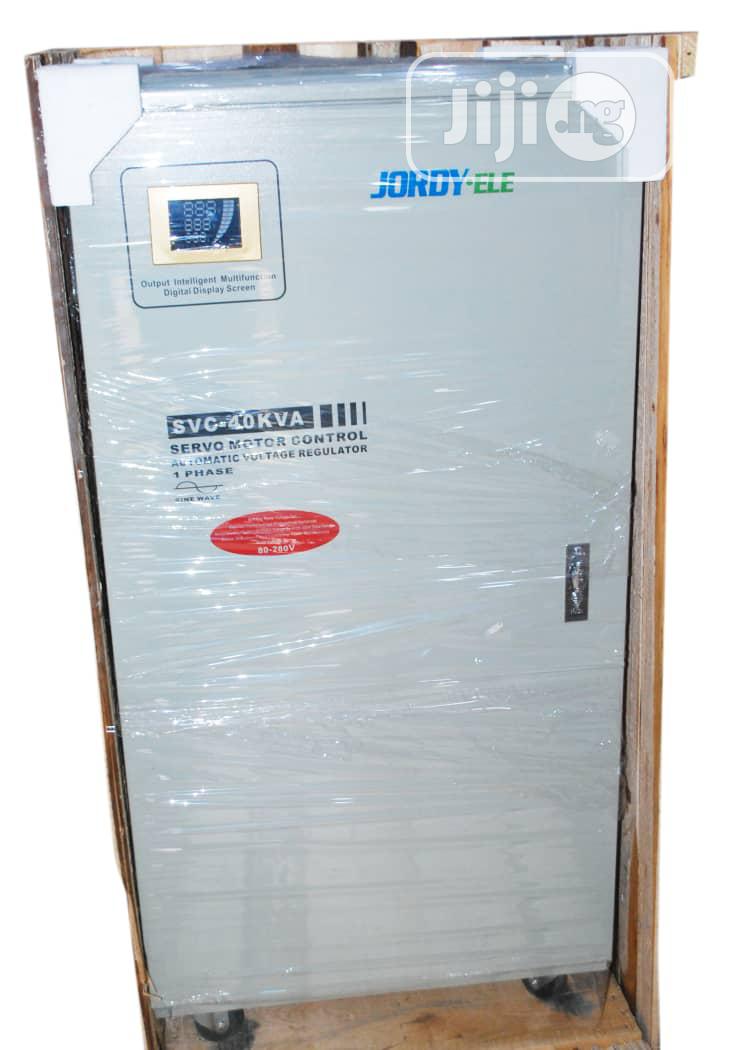 40kva Single Phase Servo Central Stabilizer 100v-280v