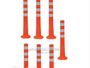 Mount Delineator Reflective Warning Post - 7 Pieces By Hiphen
