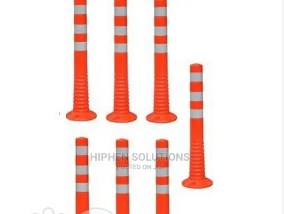 Mount Delineator Reflective Warning Post - 7 Pieces By Hiphen