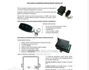 Start And Off Set Remote Control By Hiphen