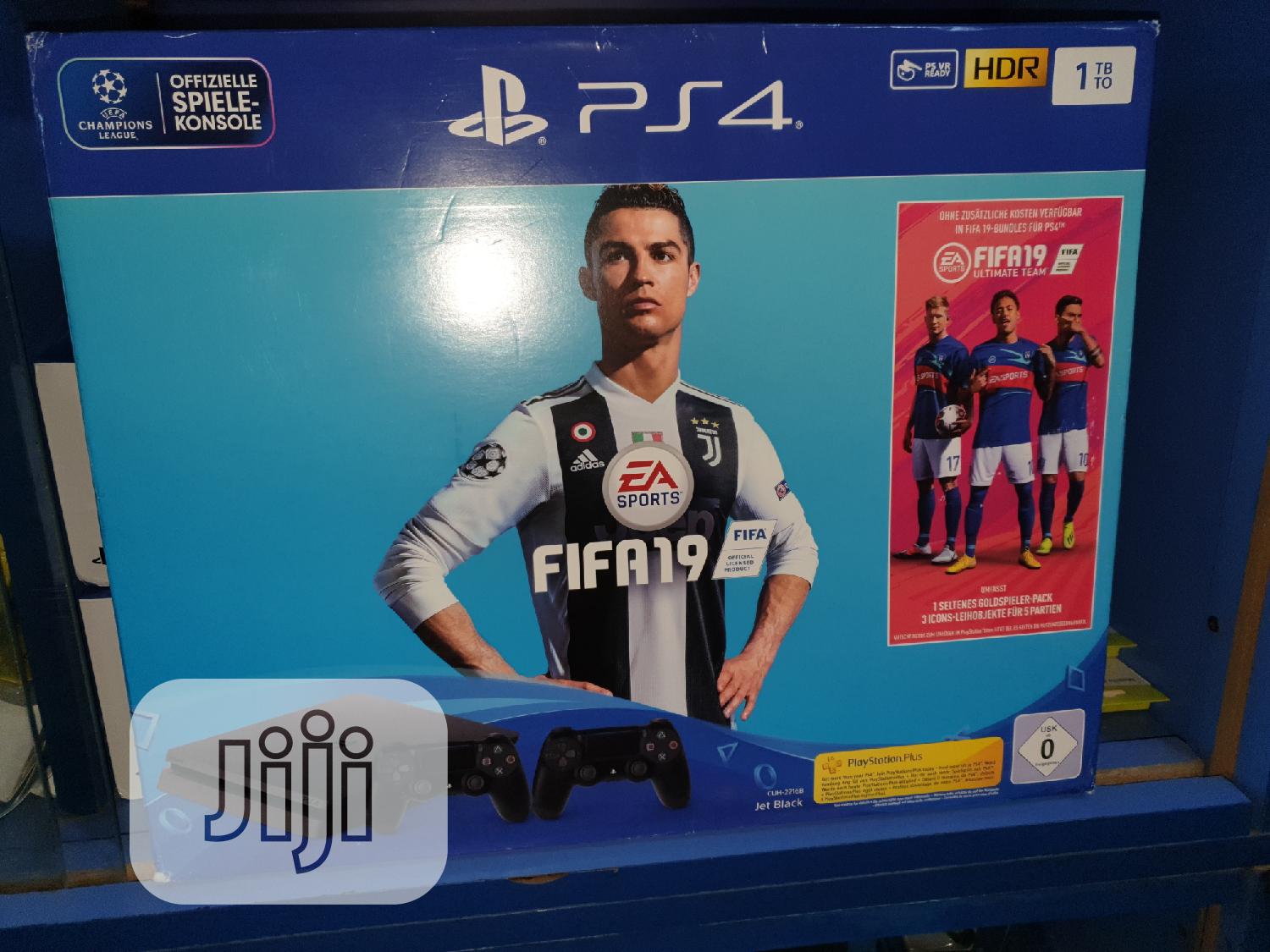 Ps4 Slim Console With Fifa 19 Cd