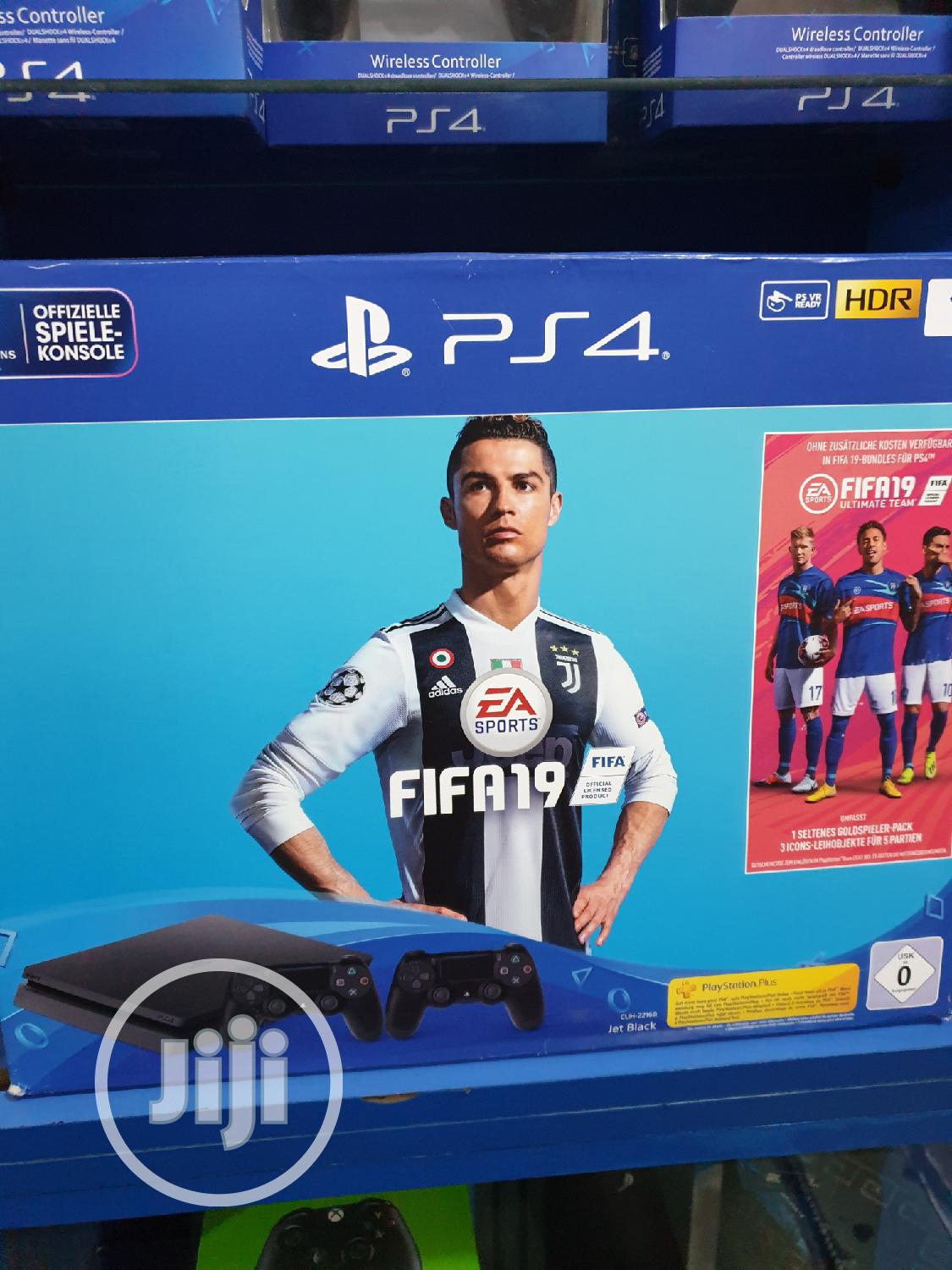 Ps4 Slim Console With Fifa 19 Cd