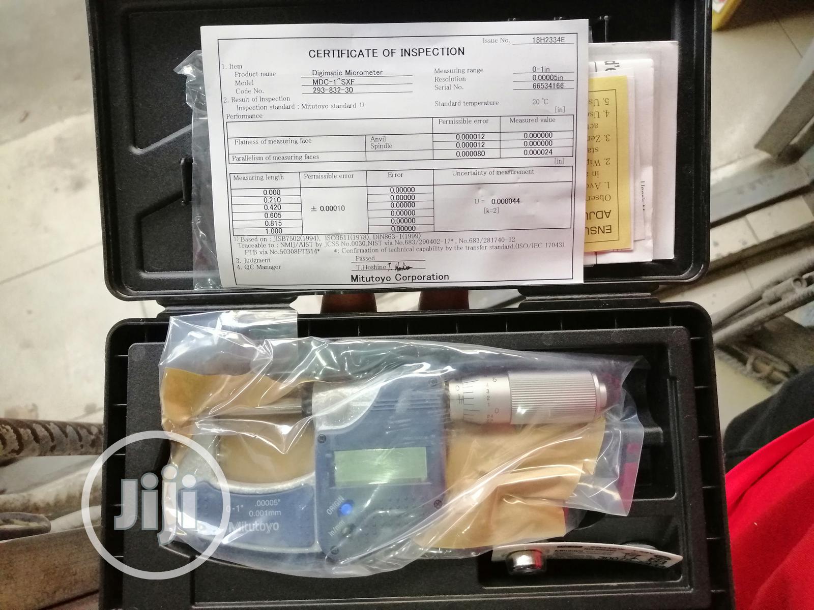 Mitutoyo Digital Micrometer