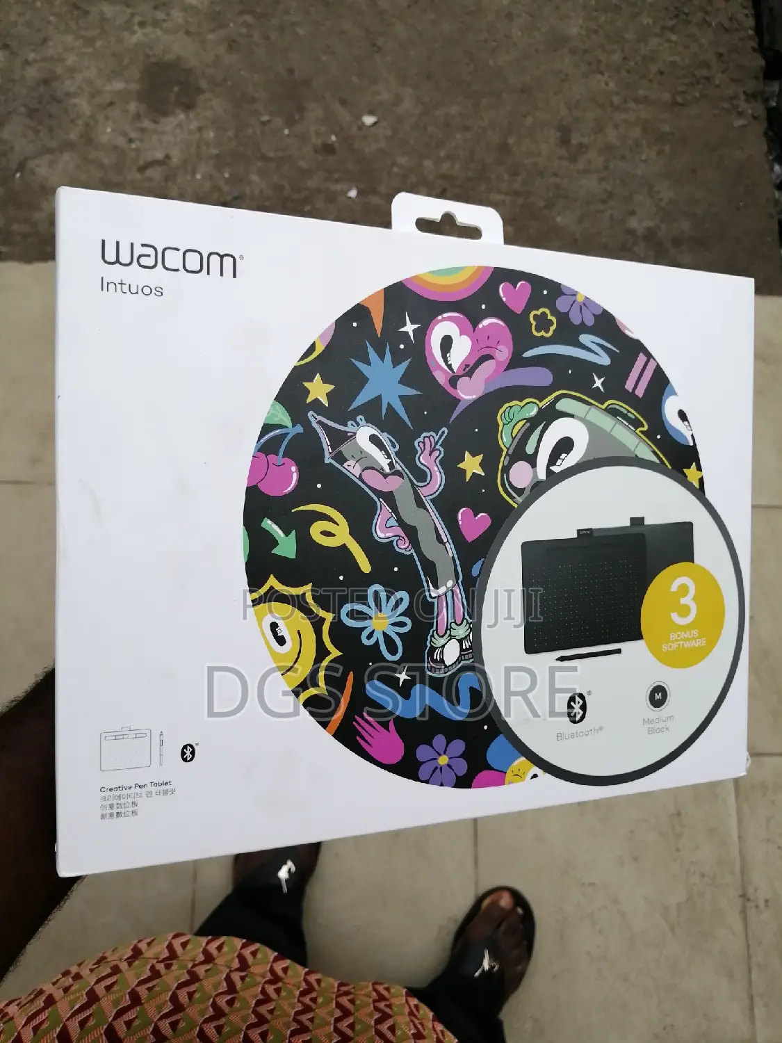 Wacom Intuos Bluetooth Graphics Creative Pen Table Medium