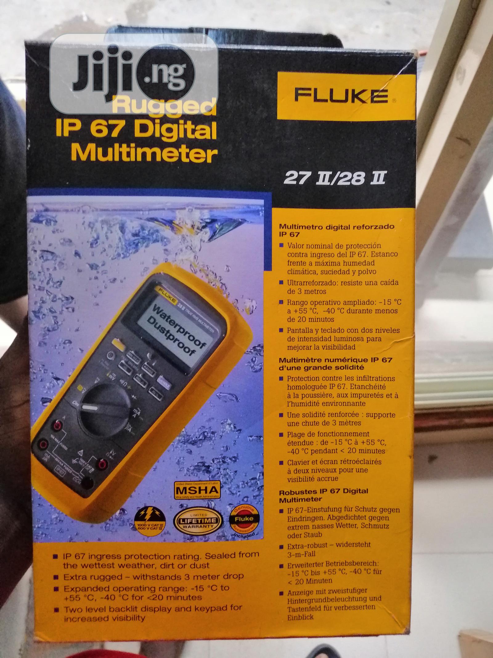 Fluke 28II Rugged IP67 Digital Multimeter