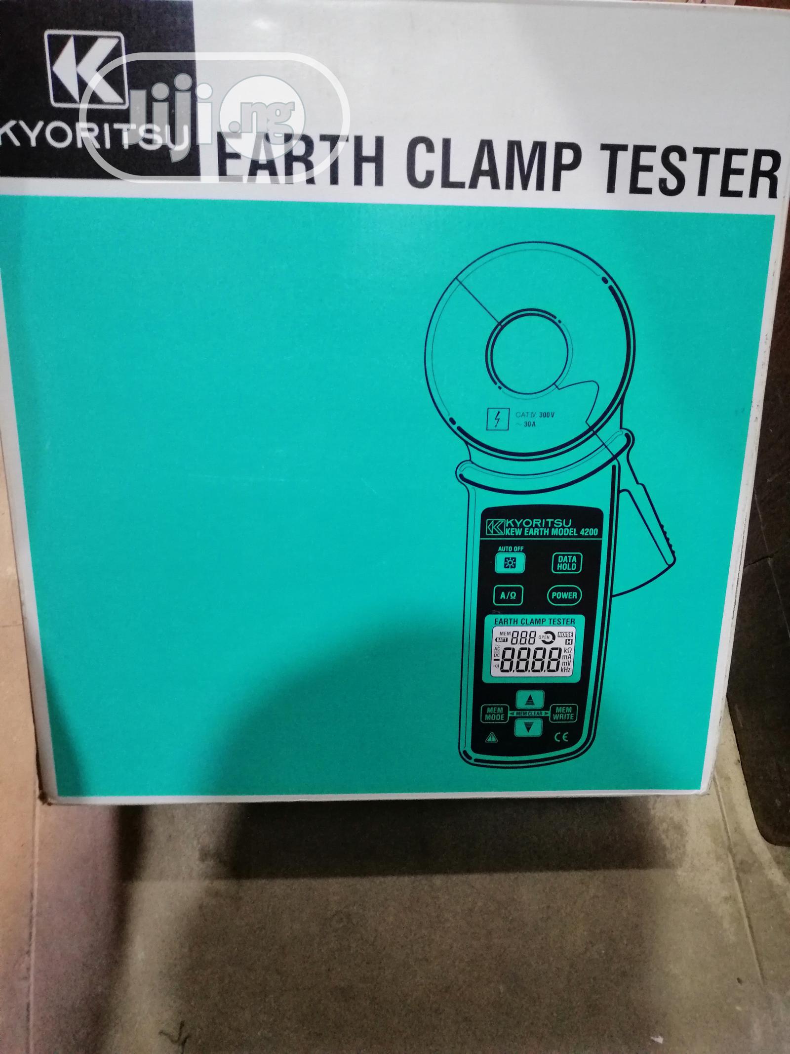 Kyoritsu Kew4200 Earth Clamp Tester