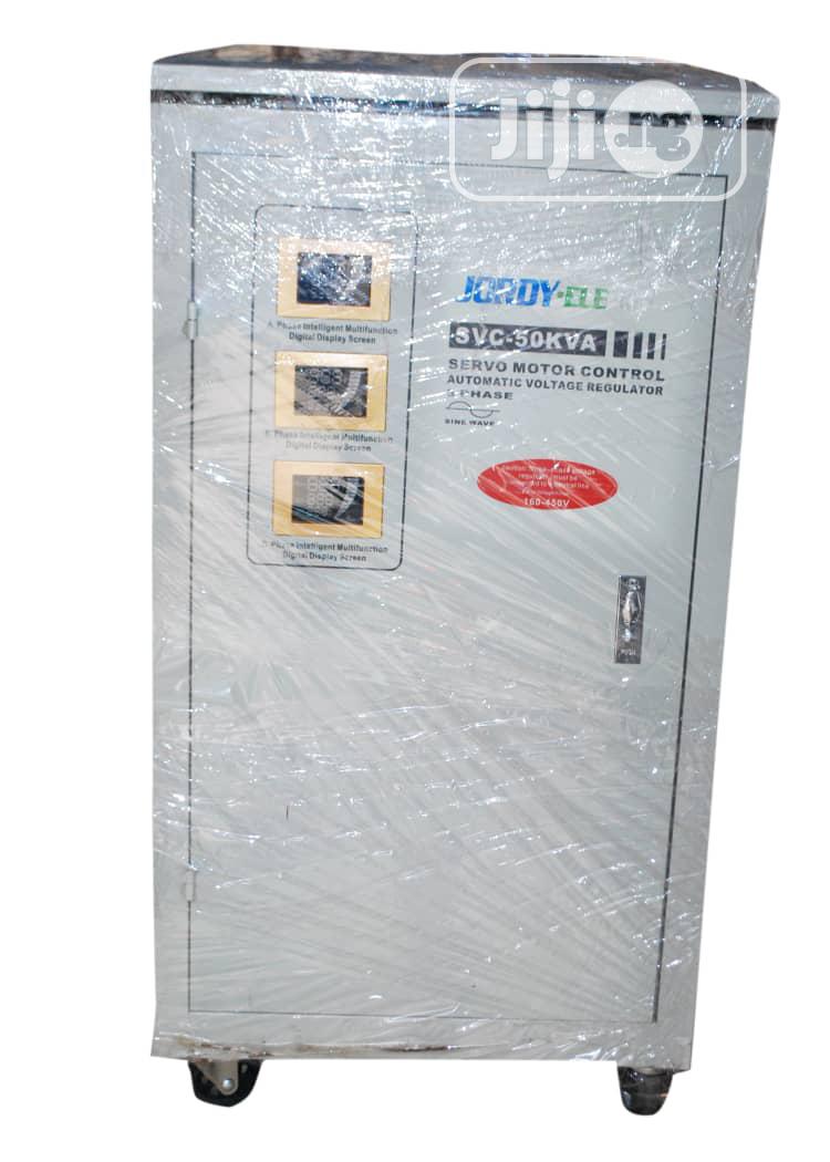 50kva 3phase Servo Central Industrial Stabilizer