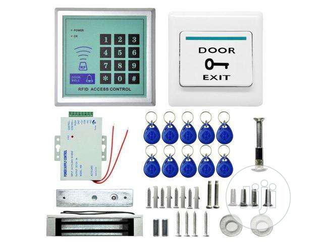 Keypad RFID Access Control+ Maglolock+ LZ Bracket +Fob+Exit