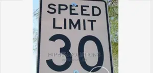 Speed Control Aluminium Sign BY HIPHEN SOLUTIONS LTD