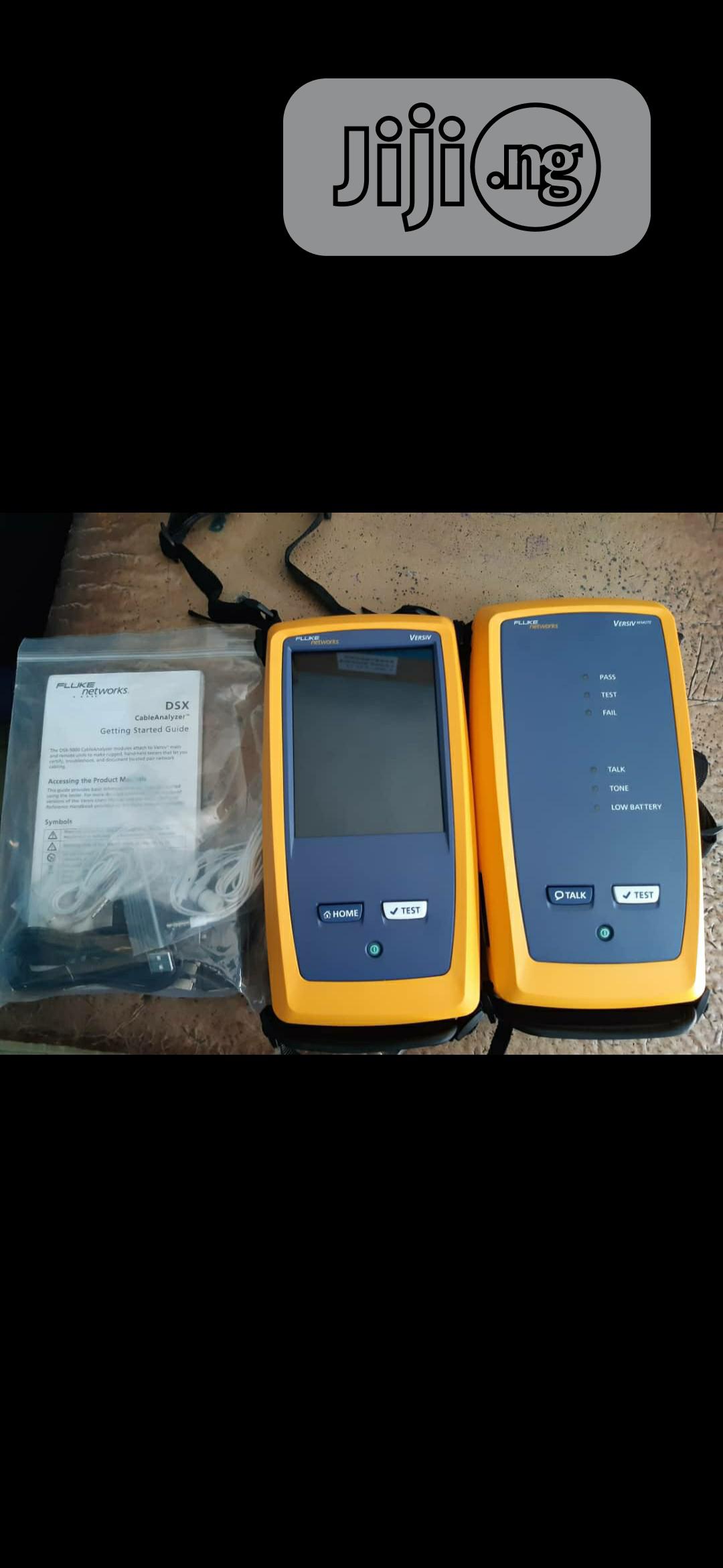 Fluke DSX 5000 Network Analyser