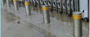 Metal Hydraulic Bollards CE SGS Rohs Approval By Hssl