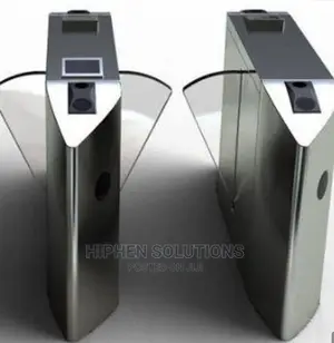 Retractable Flap Barrier Luggage Turnstile Gate By Hssl