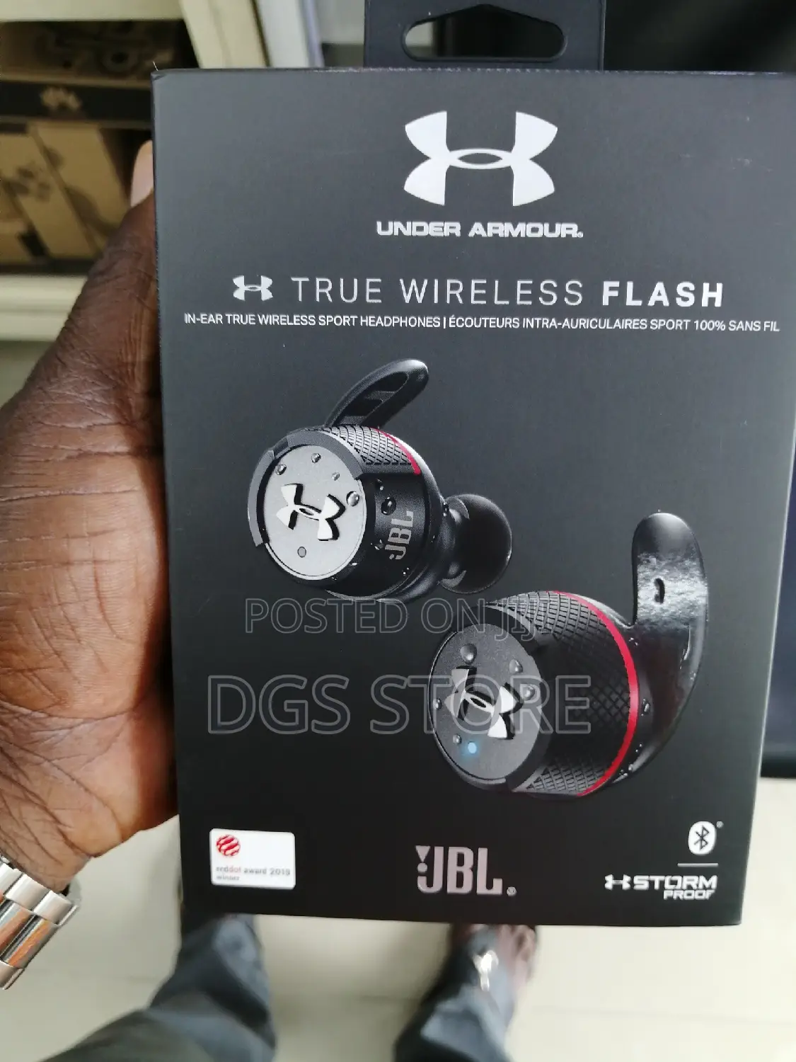 JBL Under Armor True Wireless in Ear Flash Headphones