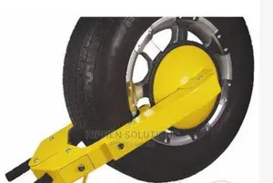 Heavy-duty Car Tire Wheel Lock Anti-theft Lock By Hiphen Ssl
