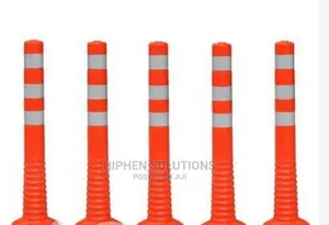 Surface Mount Delineator Reflective Warning Post - 5 Pieces By Hssl