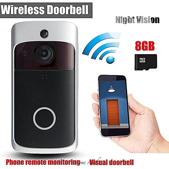 Wifi Camera Smart Videosecurity Doorbell With/Two Way