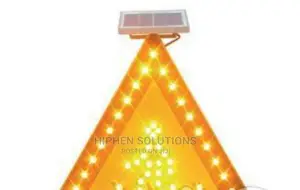 Solar Traffic Caution Pedestrian Crossing Sign By Hs