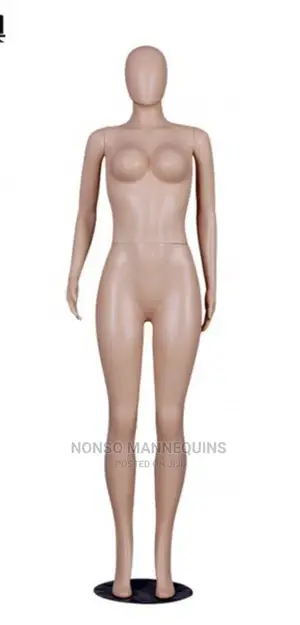Female Stylish Skin Colour Plastic Full Body Mannequin